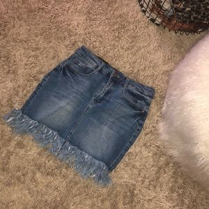 Jean Skirt